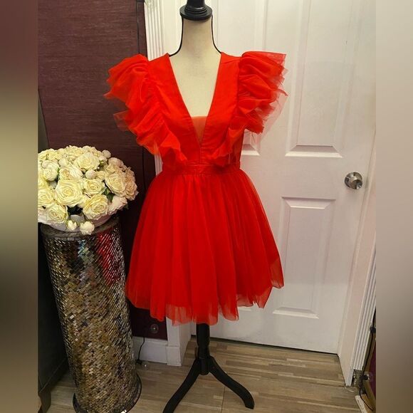 Shein tulle dress, L - Picture 1 of 7